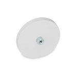 Magneet vasthouden GN 51.2-ND-43-M5-WS Schijfvorm met draadbus