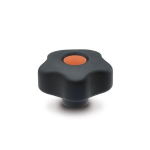 Star grip Softline GN 5337.6-43-M6-DOR Cover plug orange
