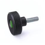 Cord grip screws, cover cap green GN 534-32-M6-20-SW-DGN