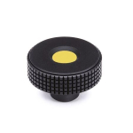 Cord handle, cover cap yellow GN 534-60-M10-SW-DGB