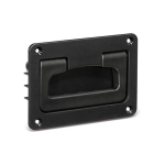 Schalen-Klappgriff Mit Federrückstellung GN 825.2-105-SW