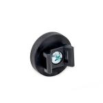 Haltemagnet GN 51.9-ND-43-16-SW Scheibenform für Kabelmontage