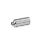 Stainless steel pressure piece GN 616-M3-SN