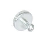 Haltemagnet, Scheibenform, Mit Ringöse GN 50.6-HF-20-B