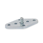 Flens Voor snelkoppeling GN 1050.2-2-L-ST-ZB