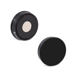 Houdmagneet met kunststof behuizing GN 53.1-ND-40-SW zwart