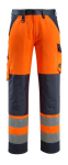 Hose Knietaschen orange/schwarzblau, MG285 Mascot Safe Light Maitland
