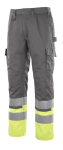 trousers with kneepad pockets Gr.58 L82, anthracite/ yellow, MG310 Mascot Safe Compete Patos