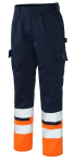 trousers with kneepad pockets Gr.60 L82, marine/ orange, MG310 Mascot Safe Compete Patos