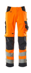 Hose Knietaschen orange/schwarzblau, MG290 Mascot Safe Supreme Kendal
