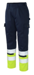 trousers with kneepad pockets Gr.46 L90, marine/ yellow, MG310 Mascot Safe Compete Patos