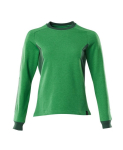 Dames sweatshirt Maat grasgroen/groen, MG310 Mascotte Versnellen 18394
