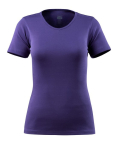 Dames T-shirt Maat blauw-paars, BW220 Mascotte Crossover Leuk