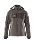 Dames winterjas Maat donker antraciet/zwart, Mascotte Versnellen