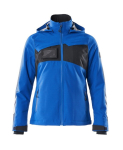 Dames winterjas Maat azuurblauw/zwart-blauw, Mascotte Versnellen