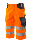 Three-quarter trousers Size C48, orange/black-blue, MG290 Mascot Safe Supreme Luton