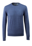 Herren Strickpullover blau-meliert, MG240 Mascot Frontline 50636