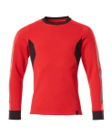 Herren Sweatshirt Verkehrsrot/schwarz, MG310 Mascot Accelerate 18384