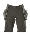 Shorts with hanging pockets dark anthracite, MG250 Mascot Advanced