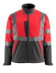 Soft shell jacket red/dark anthracite, PO280 Mascot Safe Light Kiama