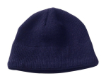 Gebreide muts zwart-blauw, MG750 Mascotte Voltooi Kisa