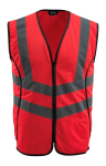 Safety waistcoat PO160 red, Mascot Safe Supreme Wingate