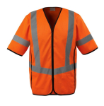 Safety waistcoat orange, PO130 Mascot Safe Supreme Packwood