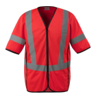 Safety waistcoat red, PO130 Mascot Safe Supreme Packwood