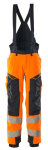 Winterbroek met kniezakken Maat hi-vis oranje/zwart-blauw, MG210 Mascotte Versnellen Veilig 19090