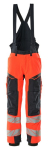 Winterbroek met kniezakken Maat hi-vis rood/zwart-blauw, MG210 Mascotte Versnellen Veilig 19090
