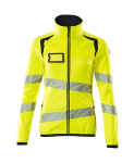 Damen Fleecepullover hi-vis gelb/schwarzblau, MG260 Mascot Accelerate Safe 19153