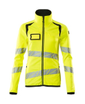 Ladies fleece jumper hi-vis yellow/black, MG260 Mascot Accelerate Safe 19153