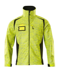 Soft Shell Jacke Reflexeffekten hi-vis gelb/schwarz, MG320 Mascot Accelerate Safe 19202