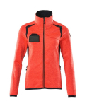 Ladies fleece jumper hi-vis red/black-blue, MG260 Mascot Accelerate Safe 19453