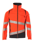 High visibility jacket Hi-vis red/black-blue Mascot Accelerate Safe 19009