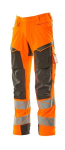 Hose mit Knietaschen Gr.52 L82, Hi-vis Orange/Dunkelanthrazit Mascot Accelerate Safe 19079