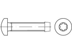 Gewindefurchende Schraube DIN 7500 M 6x12 mm, verzinkt Form CE-TX Linsenkopf nach ISO 14583