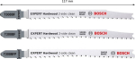 Jigsaw blade set 2x T308BF 1x T308BFP Bosch Expert 2.608.900.549
