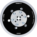 Pad met meerdere gaten Ø 125 mm zacht Ind M8+5/16 Bosch Expert 2.608.900.003