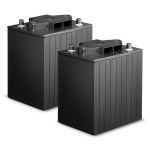 Battery set gel 2x 12V/76Ah 2.815-099.0 Kärcher Professional accessories