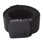 Riem, zwart Plastic gesp, 145cm Nitras G145BP