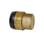 End cap series sharkbite OD 15 mm brass