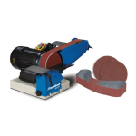 Band-/schijfschuurmachine Metallkraft BTS 51 SET