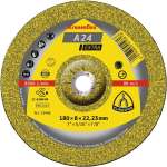 Roughing disc 100x6x16 mm, cranked A 24 Extra Klingspor Kronenflex