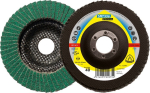 Lamellenslijpschijf 125x22,23 mm, K40 gebogen SMT 996 Special Klingspor
