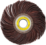 Abrasive mop wheel 250x50x43.1 mm, K180 corundum MM 650 Klingspor
