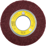 Abrasive mop wheel 165x50x43 mm, corundum Very Fine NFW 600 Sheet metal cover, Klingspor