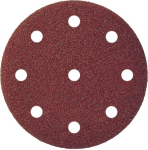 Zelfklevende schijf 125 mm, K100 korund Gatenmal GLS27 PS 22 K Klingspor