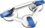 Suction lifter Load capacity 100 kg Head Ø 120 mm 3 heads aluminium
