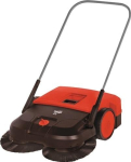 Hand sweeper 750 mm with 2 side brushes Haaga 375
